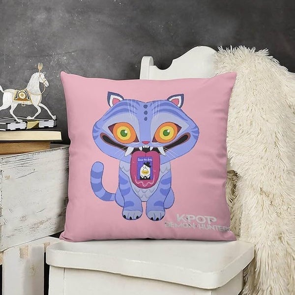 18x18Inch Demon Pillow Case Kpop Theme Throw Pillow Cover Carousel 1
