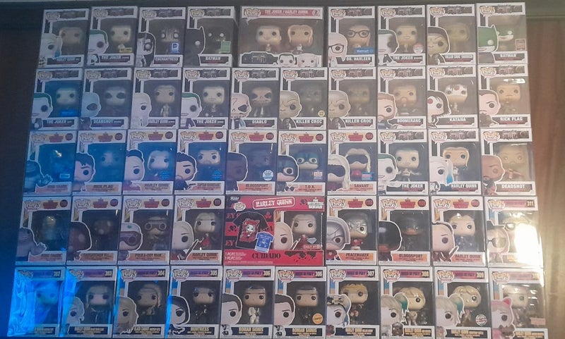 Funko, both sets of Suicide Squad & birds of prey Carousel 1