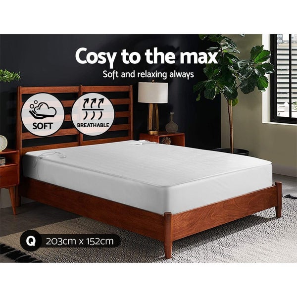 Giselle Bedding Queen Size Electric Blanket Polyester Carousel 2