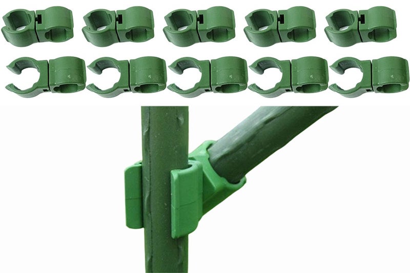 10Pcs Plant Trellis Connector Clip for Fixed Climbing Plants Tomato Vegetable Carousel 2