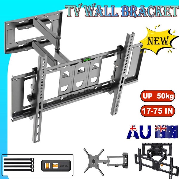 Full Motion Wall Mount Tv Bracket Swivel & Tilt Led17 32 40 43 50 55 60 65 70 75 Carousel 2