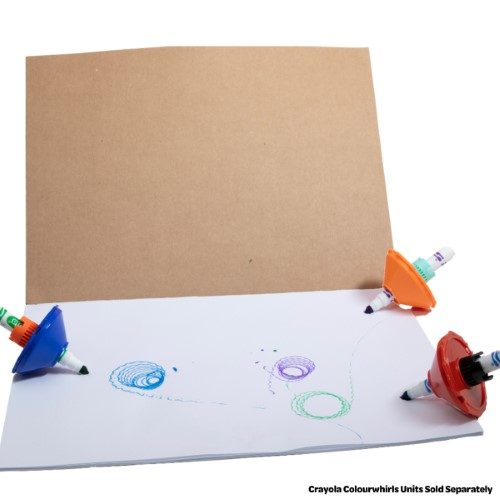 Crayola Colourwhirls Paper Pad 40cm x 30cm 25 Pages Carousel 2