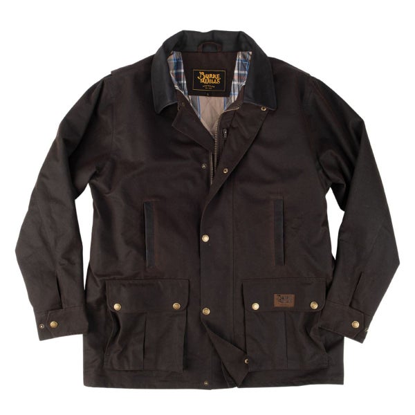 Burke & Wills Mens Brown Darwin Jacket Carousel 1