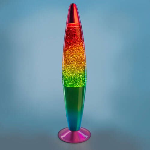 Rainbow Glitter Lamp Carousel 2
