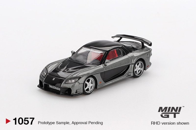 Mini GT Mazda RX-7 VeilSide Fortune Grey Carousel 2