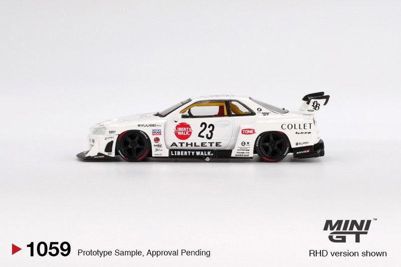 Mini GT Nissan LB-ER34 Super Silhouette ATHLETE/COLLET Carousel 4