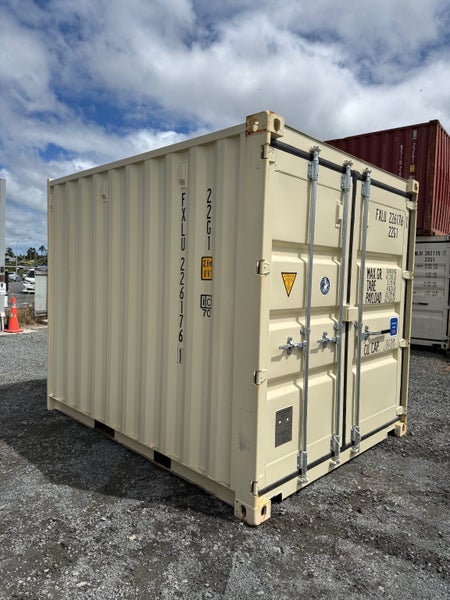 10ft Shipping container - Beige Carousel 1