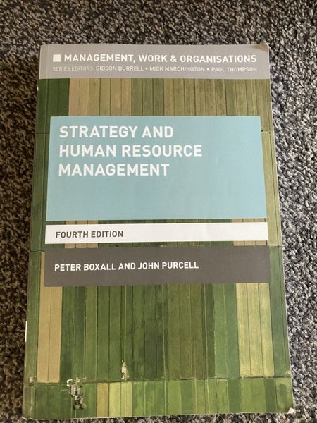 Strategy and Human Resource Management Carousel 1