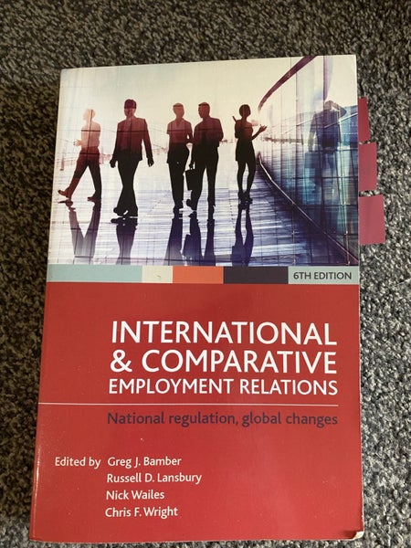 International and Comparative Employment Relations Carousel 1