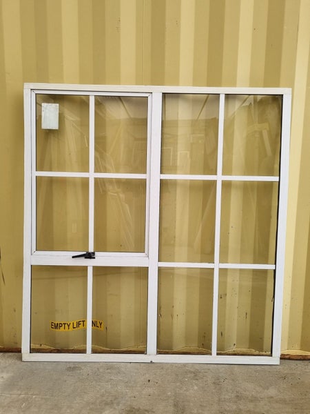 Aluminium Window White 1260 W x 1340 H [#4844] Carousel 2