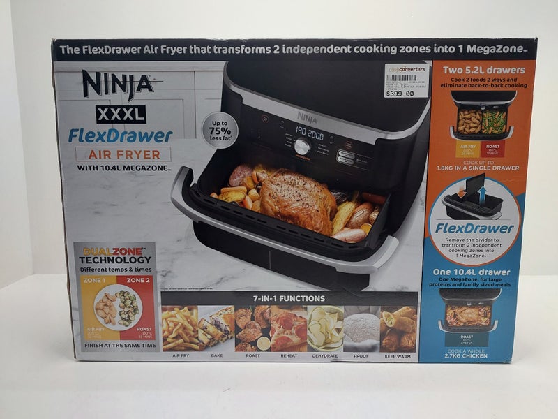 Ninja AF500 XXXL FlexDrawer Air Fryer Carousel 1
