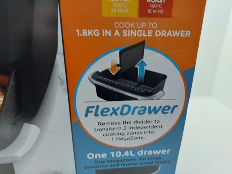 Ninja AF500 XXXL FlexDrawer Air Fryer Carousel 6