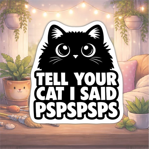 Tell Your Cat I Said PSPSPSPS Carousel 1