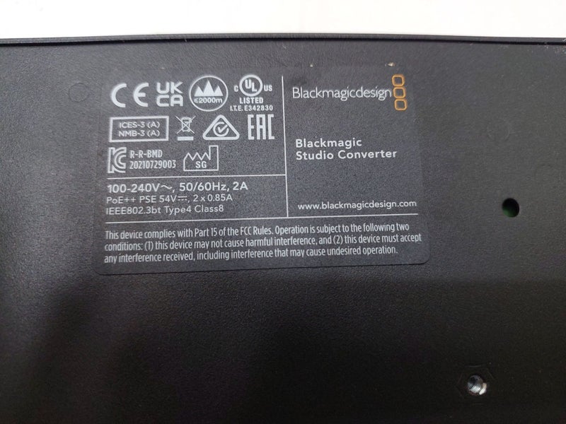 BLACKMAGIC DESIGN Studio Converter Carousel 5