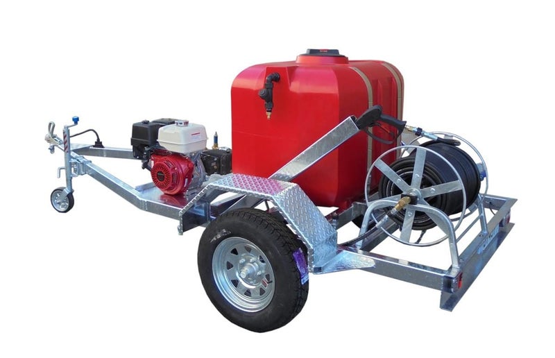 TRAILER MOUNTED DOUBLE RATO WATER BLASTER - 3000 PSI / 21LPM Carousel 1