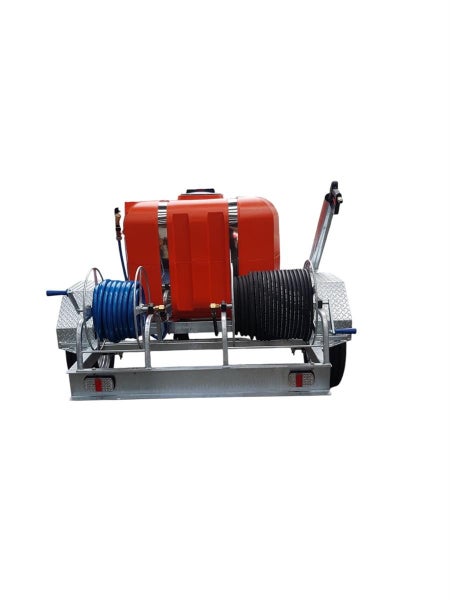 TRAILER MOUNTED WATER BLASTER - 3000 PSI / 21LPM Carousel 2