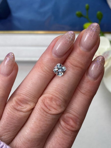 $1RES ~ $1350 Buy Now * 1.36ct Aquamarine Brazil Origin Carousel 2