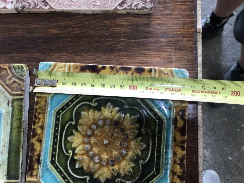 Victorian Tiles - 2 available $45 each - #4828. Carousel 5