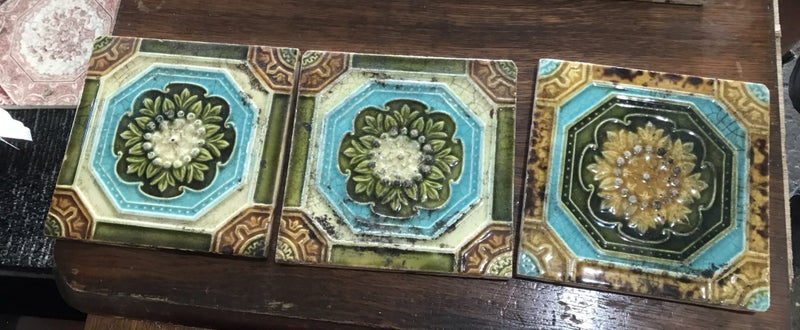 Victorian Tiles - 2 available $45 each - #4828. Carousel 1