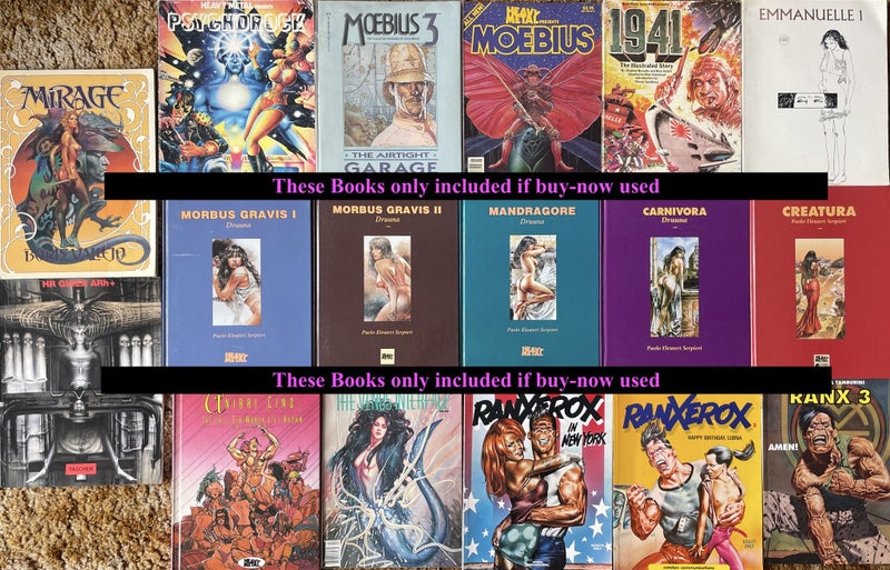 Heavy Metal Magazine Collection - over 230 issues! 1977 - 2010 Carousel 7