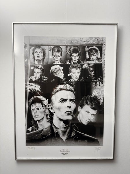 LIMITED EDITION 697/1000 David Bowie–Classic Rock Art Collection-Peter Stafford Carousel 1