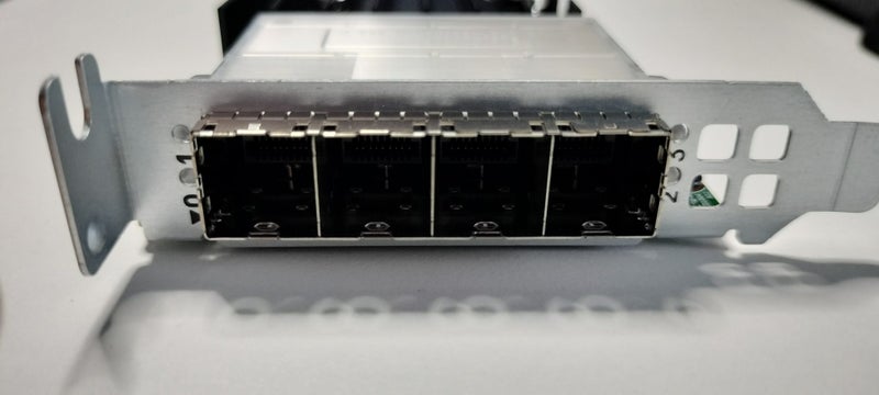 Dell HBA355e SAS Host Bus Adapter Card 12Gbs (H&F Height Brackets Included)4PORT Carousel 2