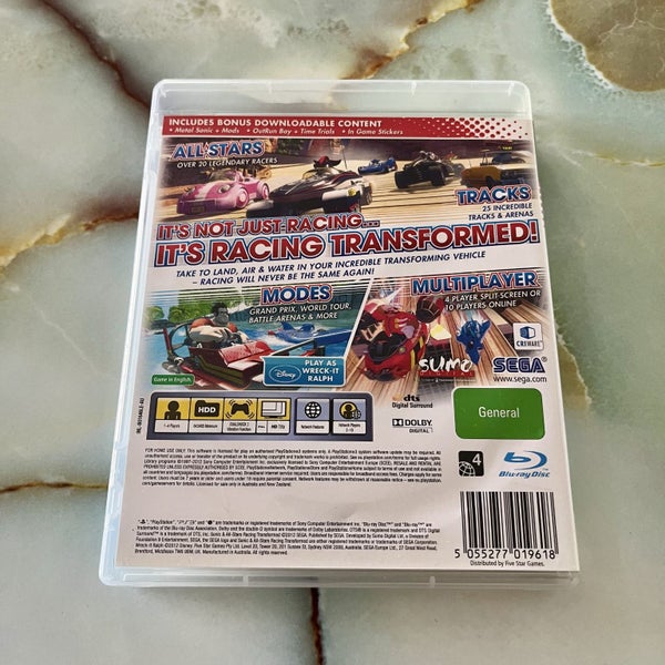 Sonic & All-Stars Racing: Transformed - PS3 - CIB Carousel 2