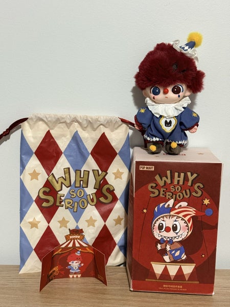 WHY SO SERIOUS SERIES-POP MART-FLAME CLOWN DIMOO-BRAND NEW! Carousel 1