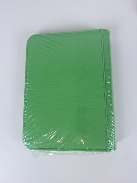 Meotat Zip TCG Standard Binder - 4 Pocket (160 Slot) - Green Carousel 2