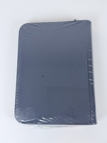 Meotat Zip TCG Standard Binder - 4 Pocket (160 Slot) - Dark Blue Carousel 2