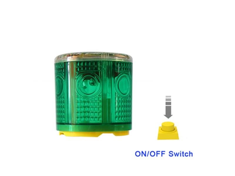 Rain-proof Solar Powered Warning Safety Signal Emergency Traffic Alarm Lamp Carousel 1