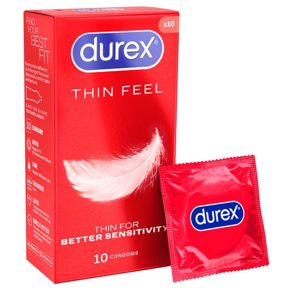 Durex Thin Feel Condoms 10 Pack Carousel 1