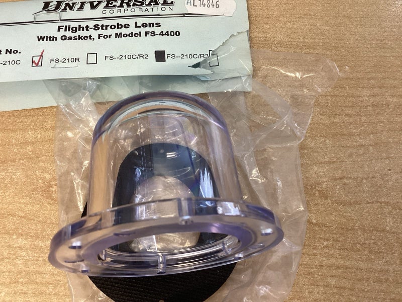 Clear Lens for Flight Strobe Carousel 2