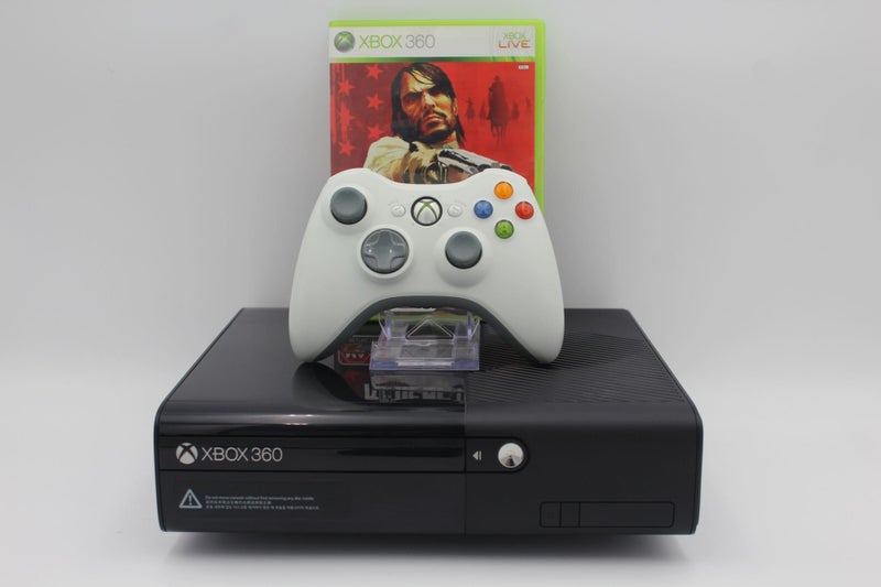 Xbox 360 E 250GB Console Bundle + Controller + RDR + Cables Carousel 1