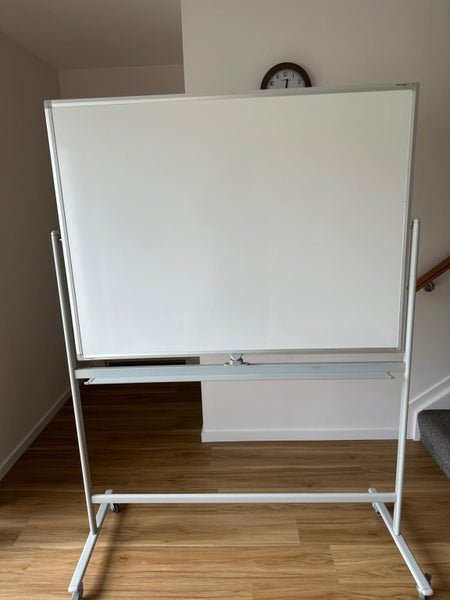 Boyd Visuals Mobile Whiteboard - Double Sided & Magnetic - 1200x900 Carousel 2