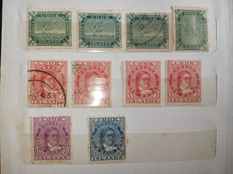 COOK ISLANDS EARLY SELECTION STAMPS Carousel 2