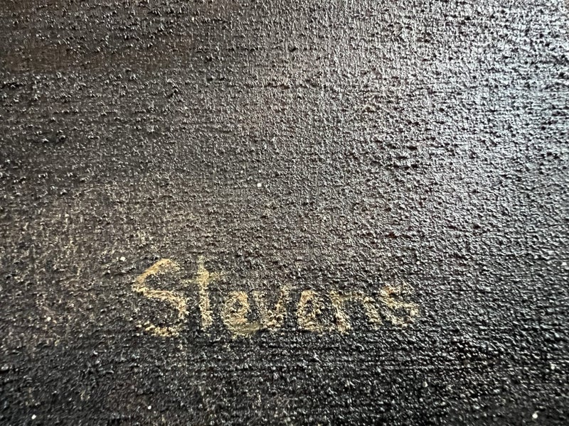 Elizabeth Stevens “Interior” Large Oil on Board Carousel 2