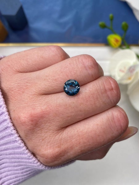 $1RES ~ $1400 Buy Now * 3.33ct London Blue Topaz Carousel 2