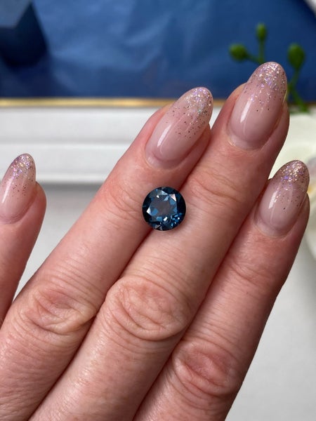 $1RES ~ $1400 Buy Now * 3.33ct London Blue Topaz Carousel 1