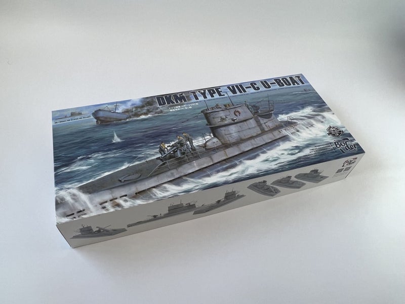 Border 1/35 Scale DKM Type VII-C U-Boat Upper Deck Plastic Model BS-001 NZ Stock Carousel 1