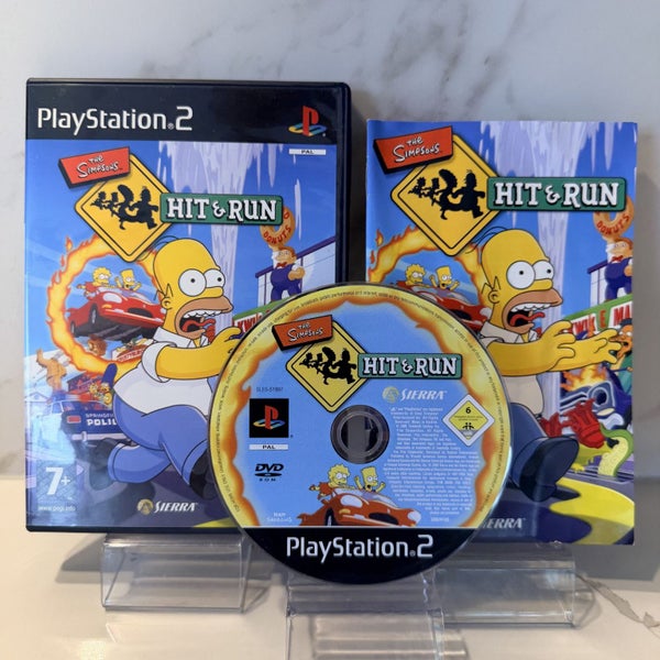 PS2 • The Simpsons - Hit & Run • CIB Carousel 1