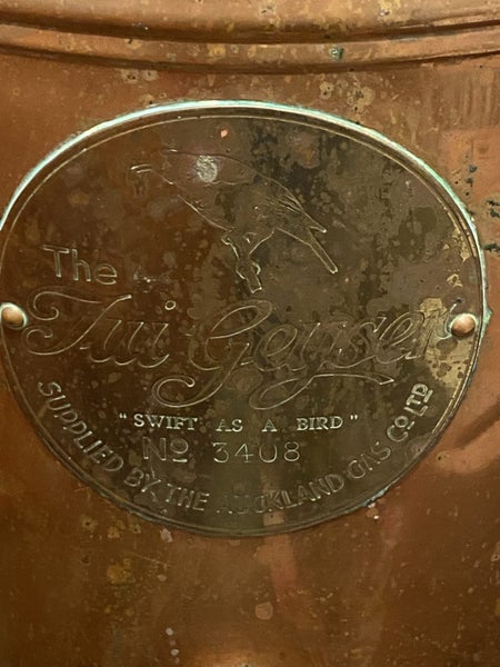 Antique Auckland Gas Company water geyser Carousel 2