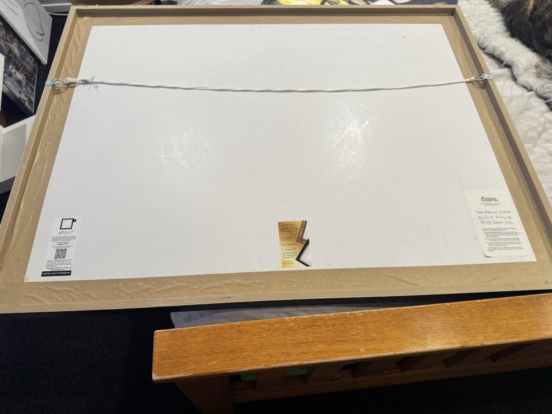 Stanley Palmer ‘at the bay’ 1984 signed print Carousel 8