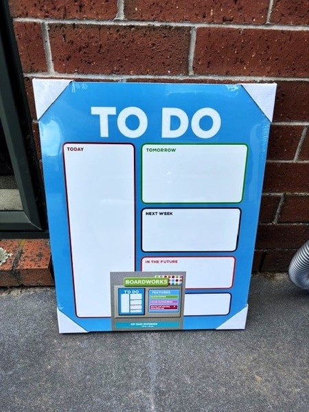 'To Do' board: NEW still in packaging; 'Boardworks' (2265A) Carousel 1