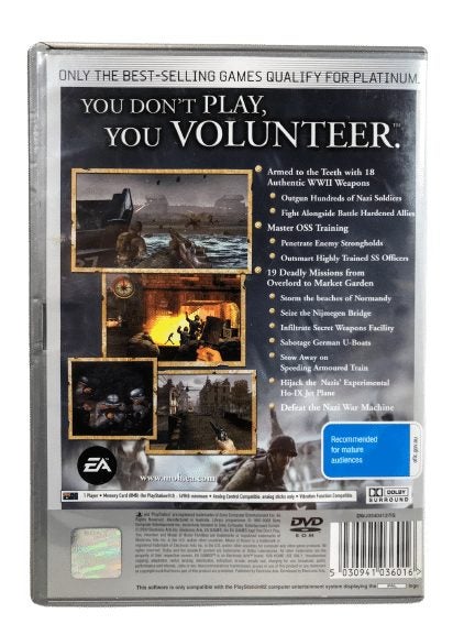 Medal of Honor Frontline (PS2) *COMPLETE* Carousel 2