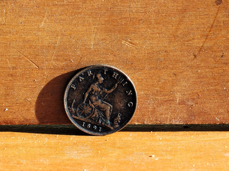 1891 Farthing. Carousel 1