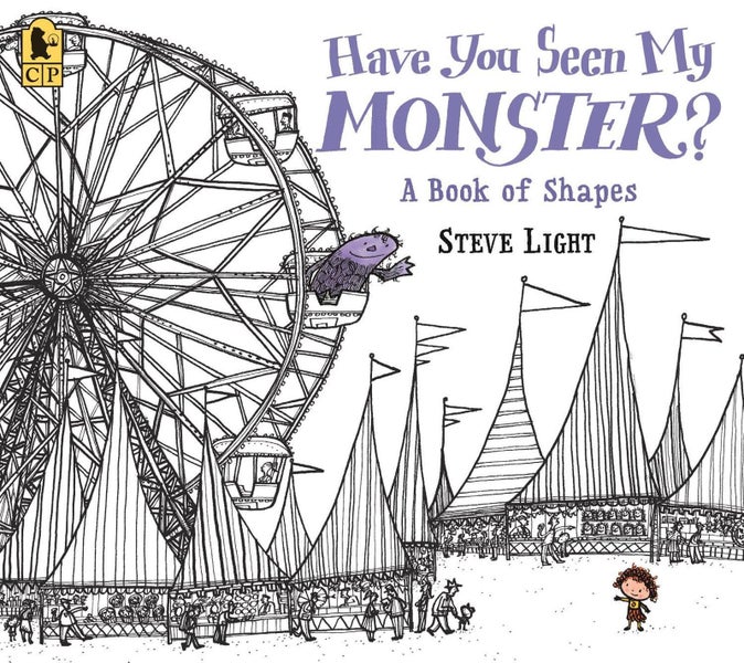 Have You Seen My Monster? A Book of Shapes by Steve Light - Paperback Carousel 1