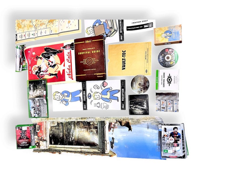 Fallout 4 Vault-Tec Collector's Edition Tin Lunch Box (XBOX ONE) *MINT COMPLETE* Carousel 20