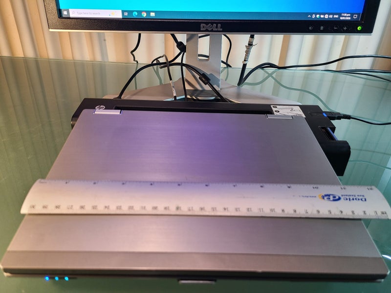 HP 12-inch i7 Baby Laptop; 256GB SSD; +Docking; +Monitor; +K/B&Mouse; Win10-Pro Carousel 12