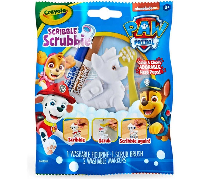 Thomas Online Crayola Scribble Scrubbie Paw Patrol Chase Single Pack Colour a... Carousel 1